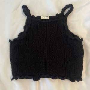 Saint Laurent crop top